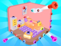 Игра Screw Sort 3D: Screw Puzzle онлајн