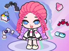 Игра Fashionista Avatar Studio Dress Up онлајн