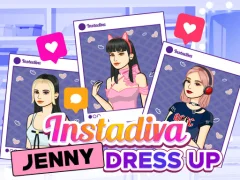 Игра Instadiva Jenny Dress Up онлајн