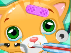 Игра Little Cat Doctor онлајн