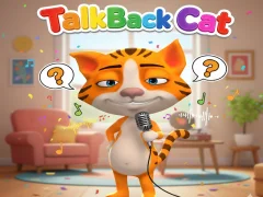 Игра TalkBack Cat онлајн