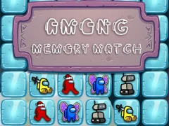 Игра Among Memory Match онлајн