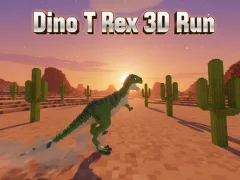 Игра Dino T Rex 3D Run онлајн