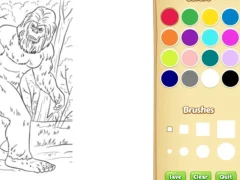 Игра Bigfoot Coloring Book онлајн