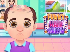 Игра Funny Hair Salons онлајн