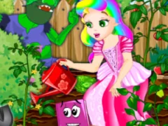 Игра Princess juliet garden trouble онлајн