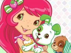Игра Strawberry Shortcake Puppy Care онлајн