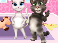 Игра Preganat Kitty Room Decor онлајн