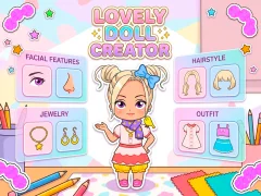 Игра Lovely Doll Creator онлајн