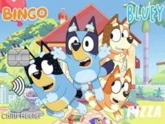 Игра Jigsaw Puzzle: Bluey Credit Card онлајн