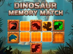 Игра Dinosaur Memory Match онлајн