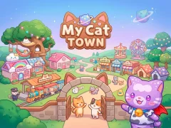 Игра My Cat Town онлајн