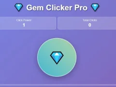 Игра Gem Clicker Pro онлајн