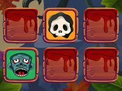 Игра Halloween Faces Memory онлајн