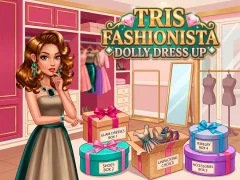 Игра Tris Fashionista Dolly Dress Up онлајн