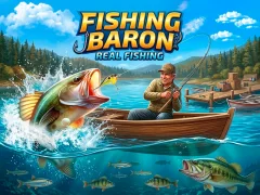 Игра Fishing Baron Real Fishing онлајн