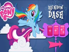 Игра Rainbow Dash's Cloud Bump онлајн