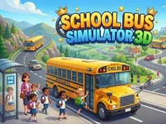 Игра School Bus Simulator 3D онлајн