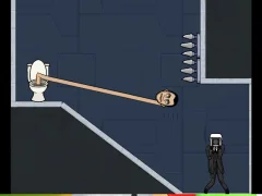 Игра Skibidi Toilet Move Face онлајн