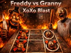 Игра Freddy vs Granny XoXo Blast онлајн