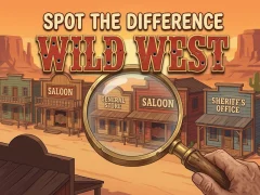 Игра Spot The Difference Wild West онлајн