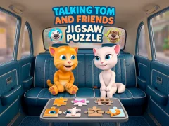 Игра Talking Tom and Friends Jigsaw Puzzle онлајн