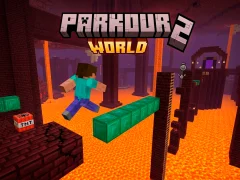 Игра Parkour World 2 онлајн