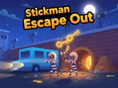 Игра Stickman Escape Out онлајн