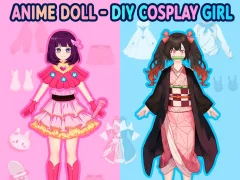 Игра Anime Doll - DIY Cosplay Girl онлајн