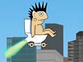 Игра Rocket Toilet онлајн