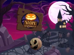 Игра Slope Spooky онлајн