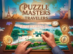 Игра Puzzle Masters: Travelers онлајн