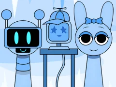 Игра Huggy Mix Sprunki Music Box онлајн
