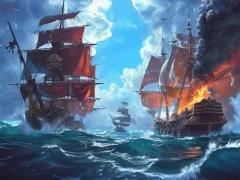 Игра Pirate Ships: Build and Fight онлајн