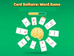 Игра Card Solitaire: Word Game онлајн