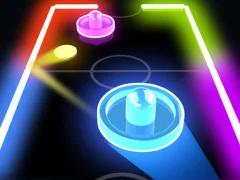 Игра Glow Hockey HD онлајн