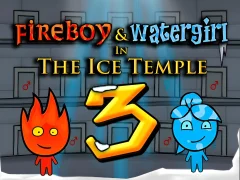 Игра Fireboy and Watergirl 3 - The Ice Temple онлајн