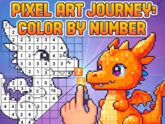 Игра Draw picture by numbers Pixel Art онлајн
