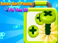 Игра Screw Sort Puzzle: Pin Jam 3D онлајн