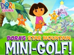 Игра Dora The explorer Dora's Star Mountain Mini-Golf онлајн