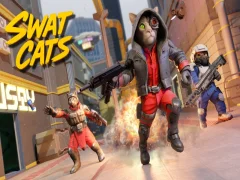 Игра SWAT Cats Shooter онлајн