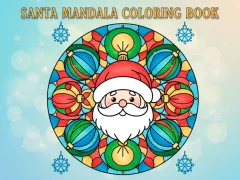 Игра Santa Mandala Coloring Book онлајн