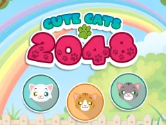 Игра Cute Cats 2048 онлајн