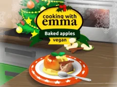 Игра Cooking with Emma Baked Apples vegan онлајн