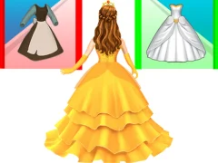 Игра Princess Dress Up Run онлајн