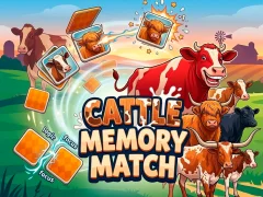 Игра Cattle Memory Match онлајн