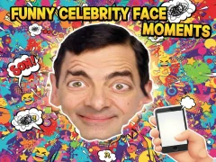 Игра Funny Celebrity Face Moments онлајн
