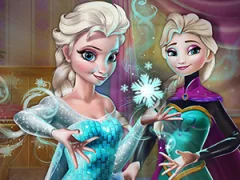 Игра Elsa Secret Transform онлајн