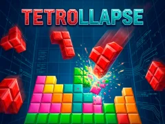 Игра Tetrollapse онлајн