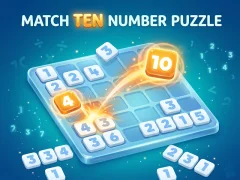 Игра Match Ten Number Puzzle онлајн